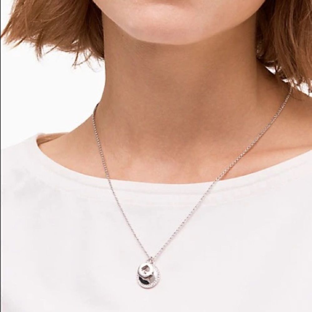 KATE SPADE Spot The Spade Pave Charm Pendant B1 - Picture 2 of 6